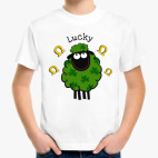 Детская классическая футболка Lucky