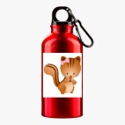 Металлическая бутылка 400 мл UV-DTF