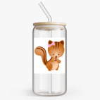 Банка с бамбуковой крышкой