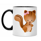 Кружка двухцветная