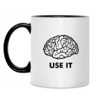 Кружка двухцветная