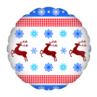 Подушка "круг", 35x35 см Новогодний сюрприз