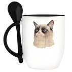 Кружка с ложкой