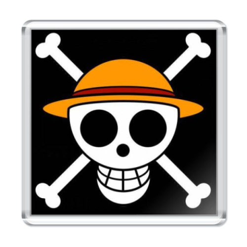 Магнит с принтом One Piece