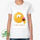 Женская футболка органик