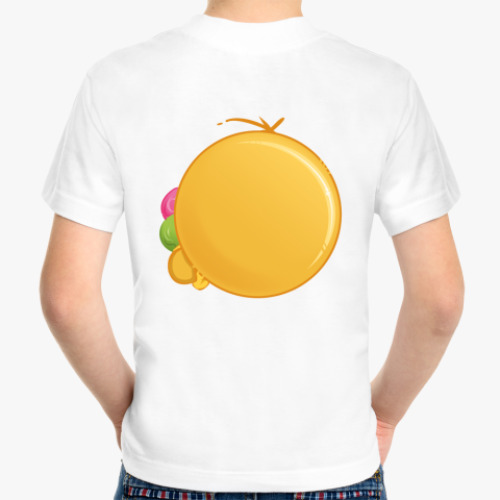 Детская футболка с принтом Смайл