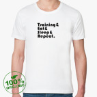 Мужская футболка органик