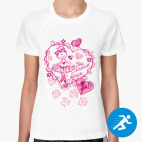 Женская спортивная футболка