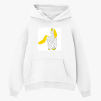 Толстовка худи оверсайз