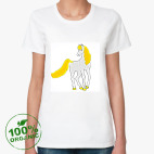 Женская футболка органик