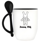 Кружка с ложкой