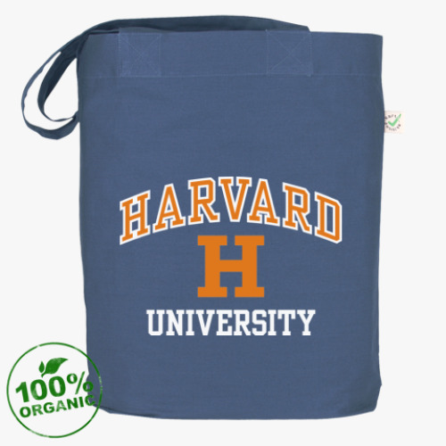 Сумка шоппер с принтом  Harvard University