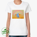 Женская футболка органик