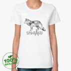 Женская футболка органик