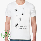 Мужская футболка органик