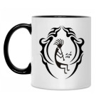 Кружка двухцветная