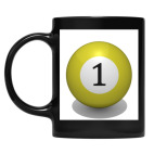 Кружка цветная UV-DTF