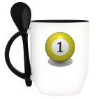 Кружка с ложкой