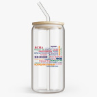 Банка с бамбуковой крышкой