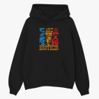 Толстовка худи оверсайз