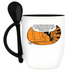 Кружка с ложкой