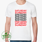 Мужская футболка органик