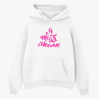 Толстовка худи оверсайз