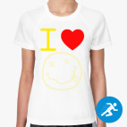 Женская спортивная футболка