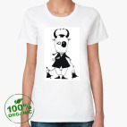 Женская футболка органик