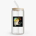 Банка с бамбуковой крышкой