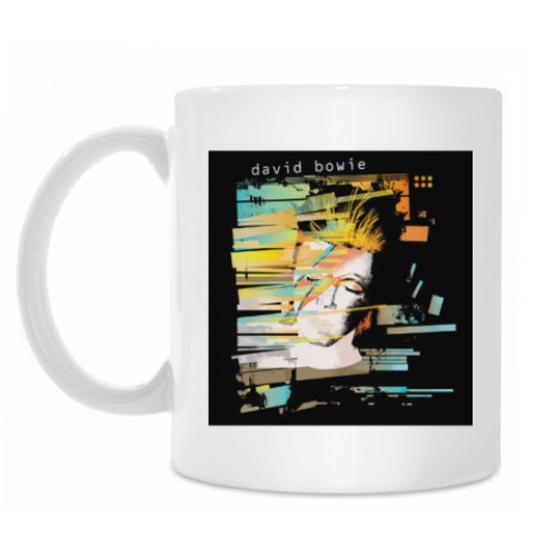 Кружка с принтом David Bowie