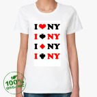 Женская футболка органик