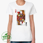 Женская футболка органик