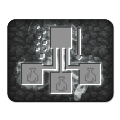 Коврик для мыши с принтом minecraft