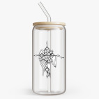 Банка с бамбуковой крышкой