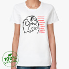 Женская футболка органик