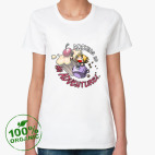 Женская футболка органик