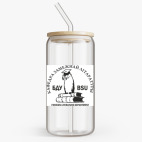 Банка с бамбуковой крышкой