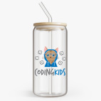 Банка с бамбуковой крышкой