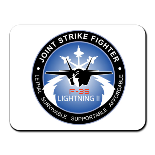 Коврик для мыши с принтом  F-35