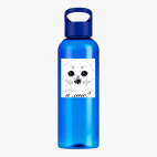 Прозрачная спортивная бутылка