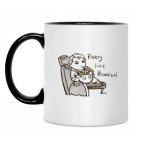 Кружка двухцветная