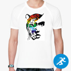 Мужская спортивная футболка