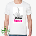 Мужская футболка органик