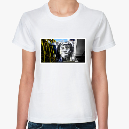 Классическая футболка с принтом The Look!