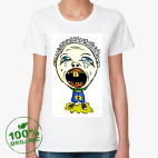 Женская футболка органик