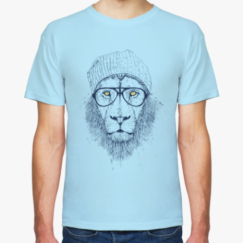 Футболка с принтом Лев