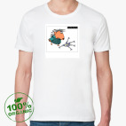 Мужская футболка органик