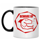 Кружка двухцветная