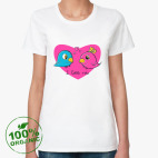 Женская футболка органик